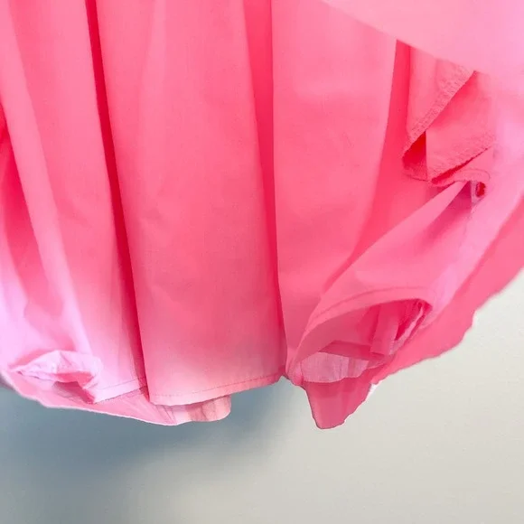 Tuckernuck Hyacinth House Puff Sleeve Mini Dress Pink XS - Picture 10 of 15